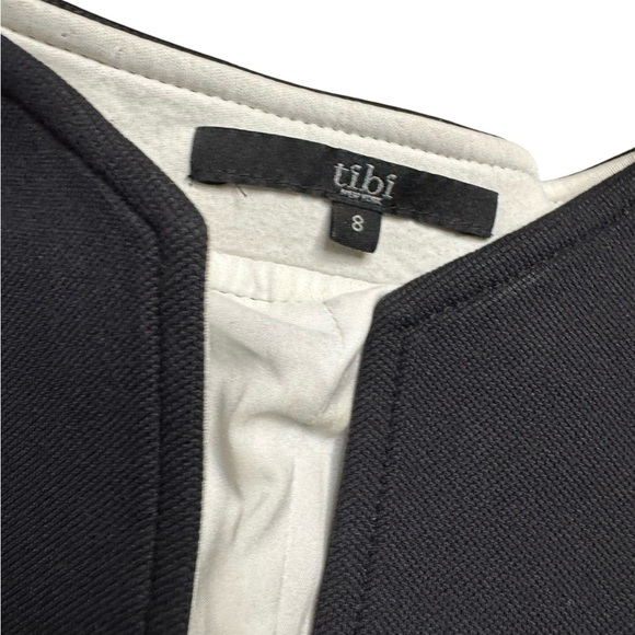 🖤 Tibi Black Sheath Mini Dress Sleeveless Size 8 🖤 - Picture 4 of 4